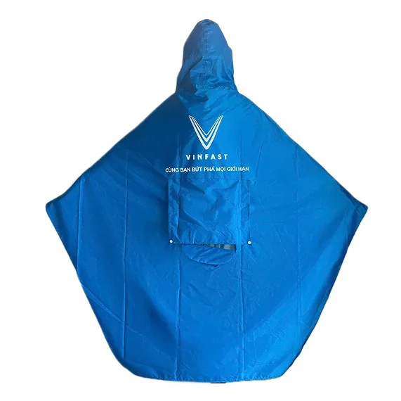 Áo Mưa Cánh Dơi Hai Mũ, , large
